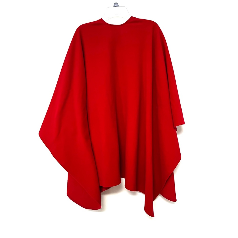 Harve Benard Red Cape Coat - Picture 4 of 6